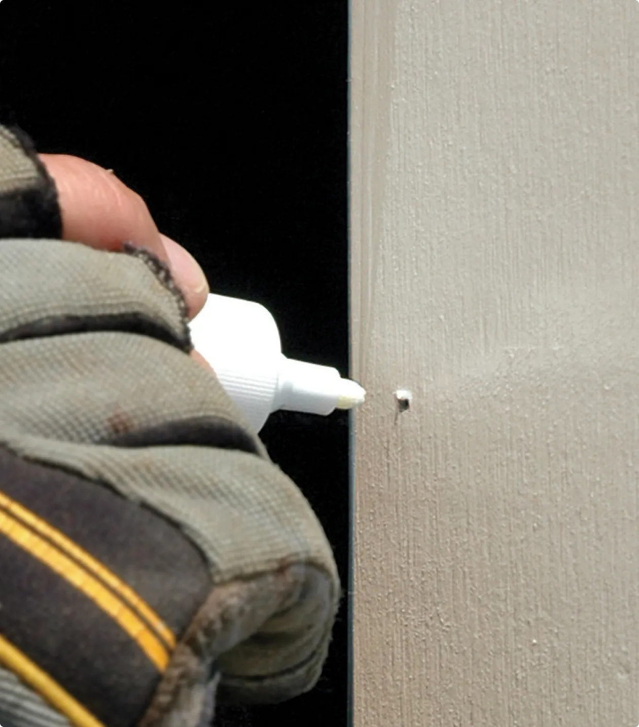 Hardie ColorPlus touch-up use case for exterior finish maintenance