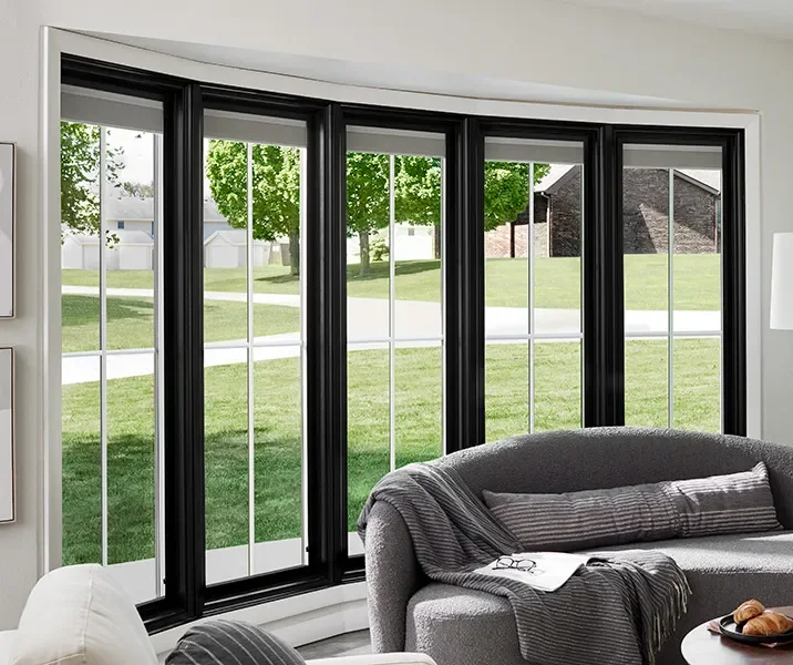 Bay and bow replacement window option for Central Indiana homes