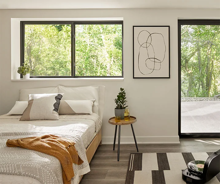 Sliding replacement window style for wide Central Indiana openings