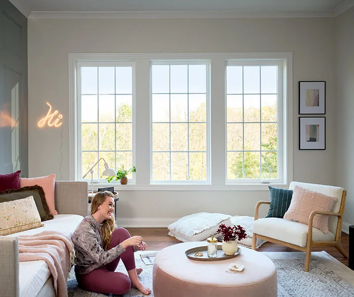 Two-wide casement window layout for a bright Indiana home